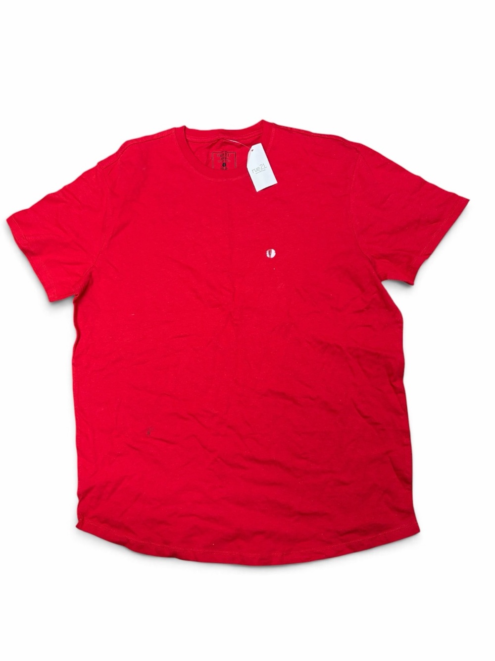 Classic Red Crewneck T-Shirt - Men
